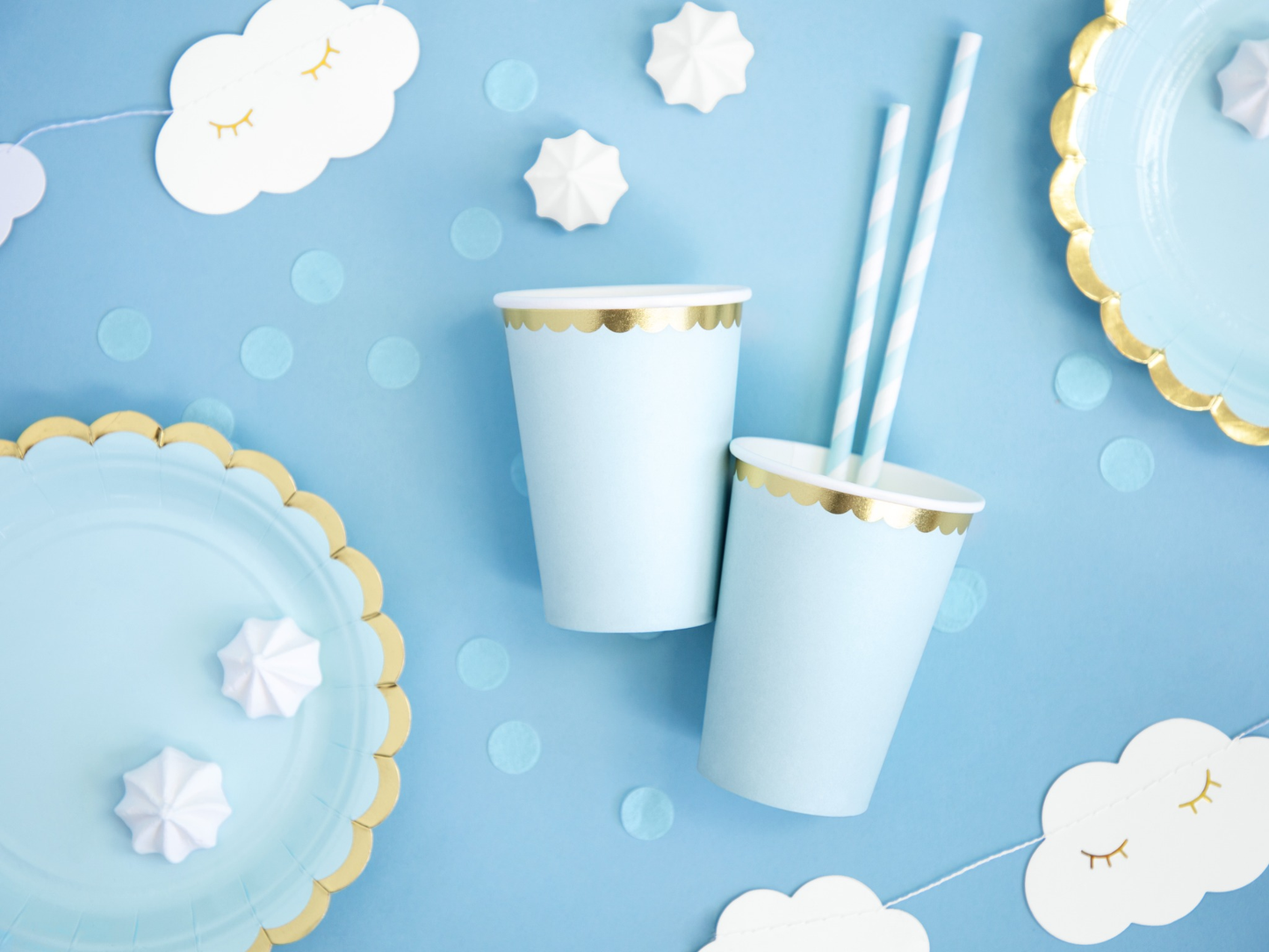 Light Blue Cups
