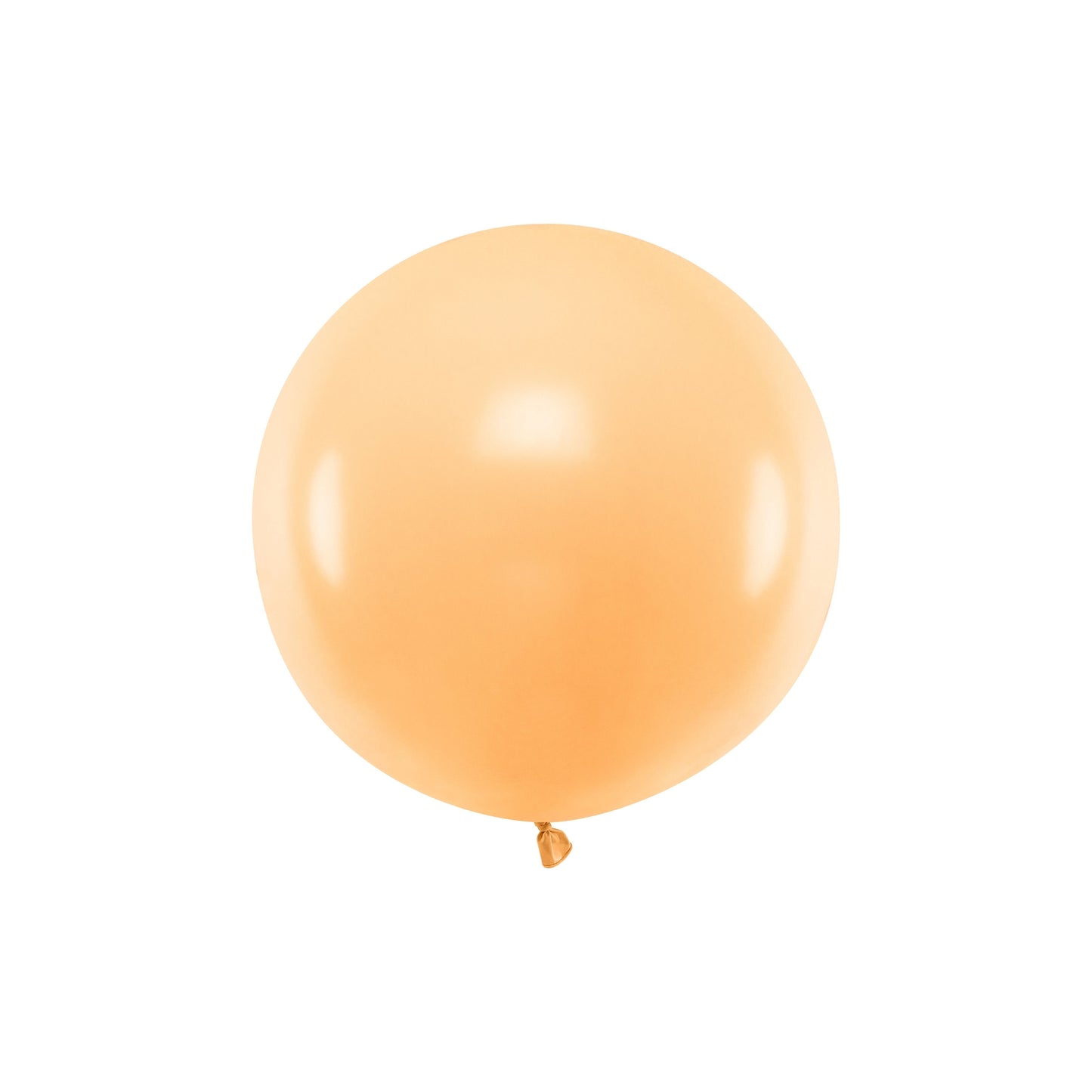 Pastel Light Peach Round Balloon