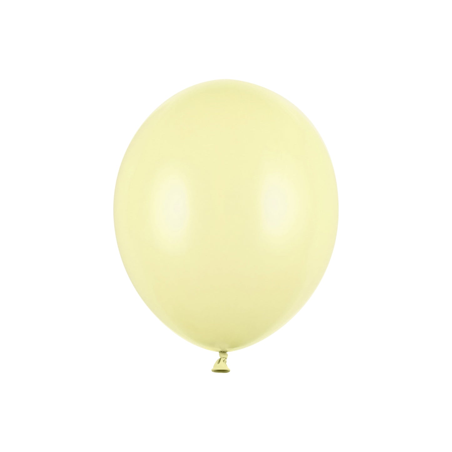 Pastel light yellow balloon for kids birthday party