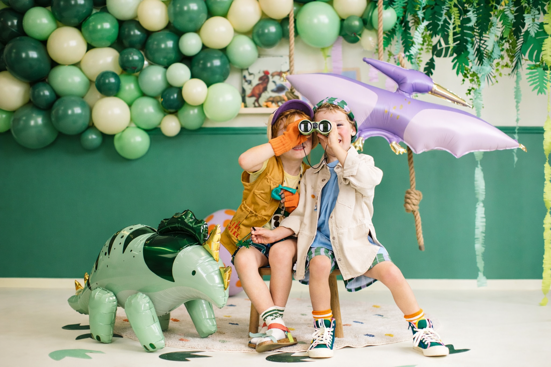 From Soft Jungle to Bold Adventure: DinoFun Balloon Color Ideas