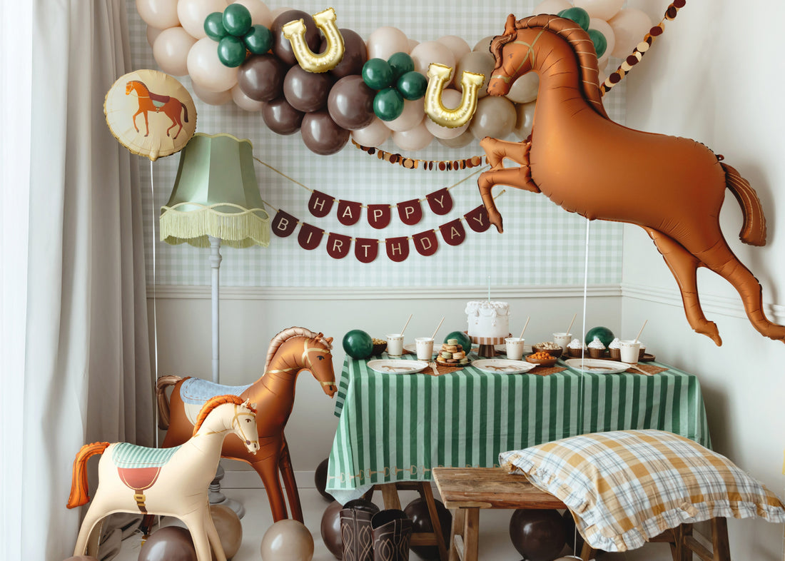 Equestrian Elegance: Balloon Palettes for Horse Club Birthdays