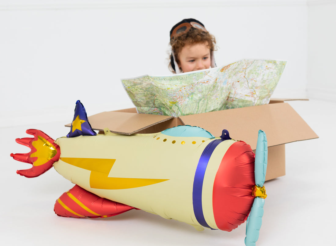 Sky’s the Limit: How to Style a Picture-Perfect Little Aviator Party