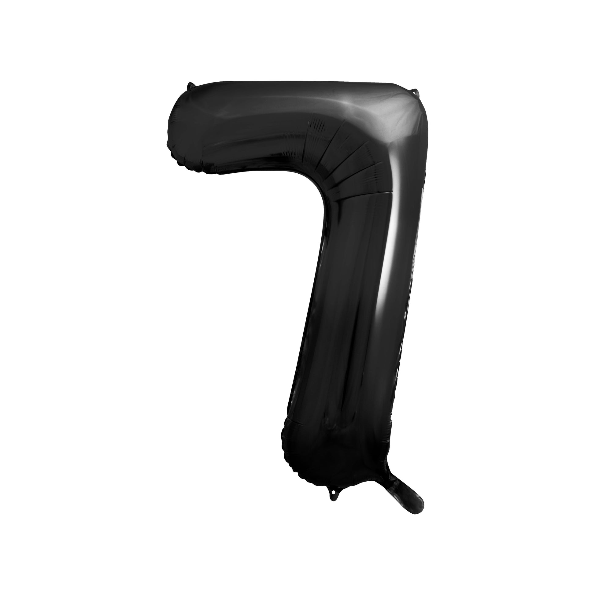 Black Foil Number 7 Balloon