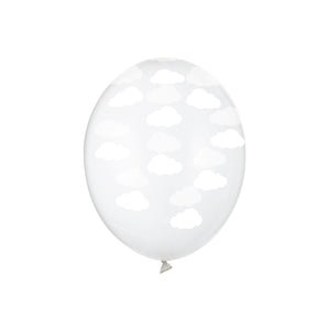 Crystal Clear Cloud Balloon Set