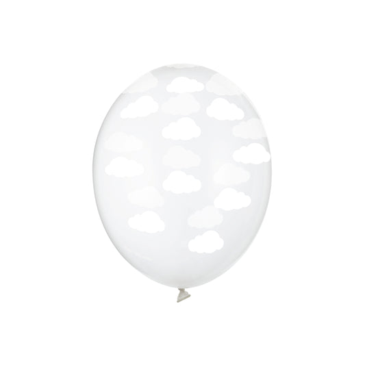 Crystal Clear Cloud Balloon Set