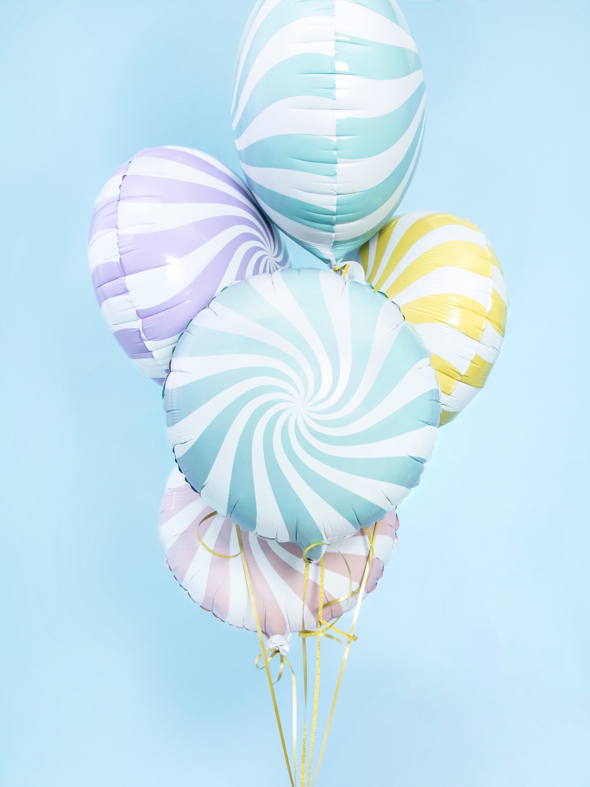 Set of Candy Foil Balloons for kids birthday party