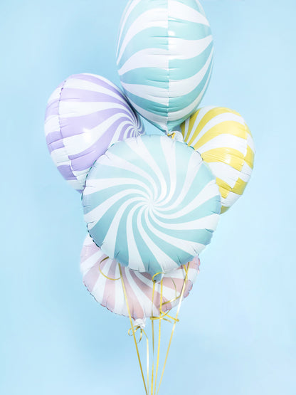 Set of Candy Foil Balloons for kids birthday party