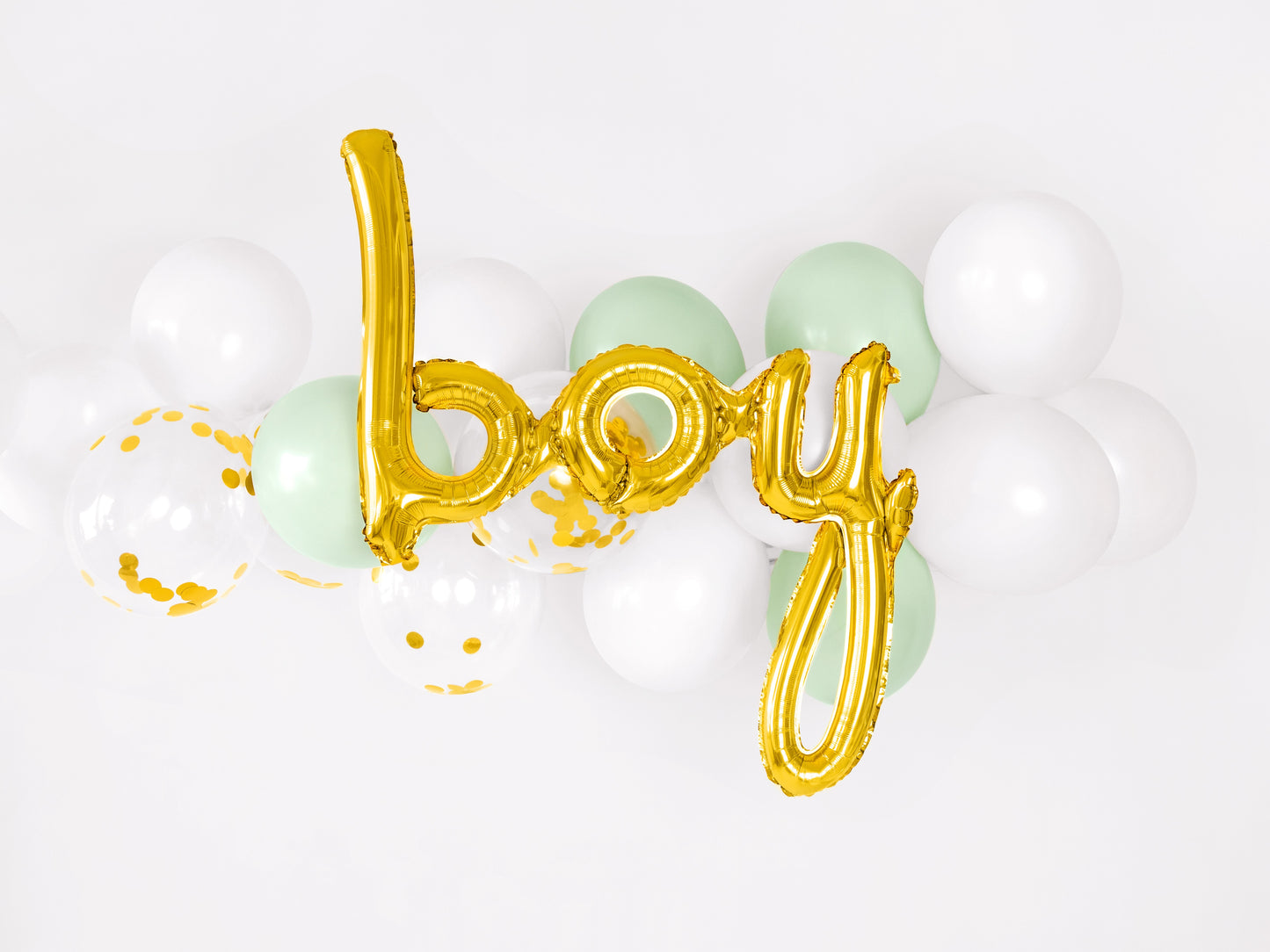 Gold Boy Foil Balloon