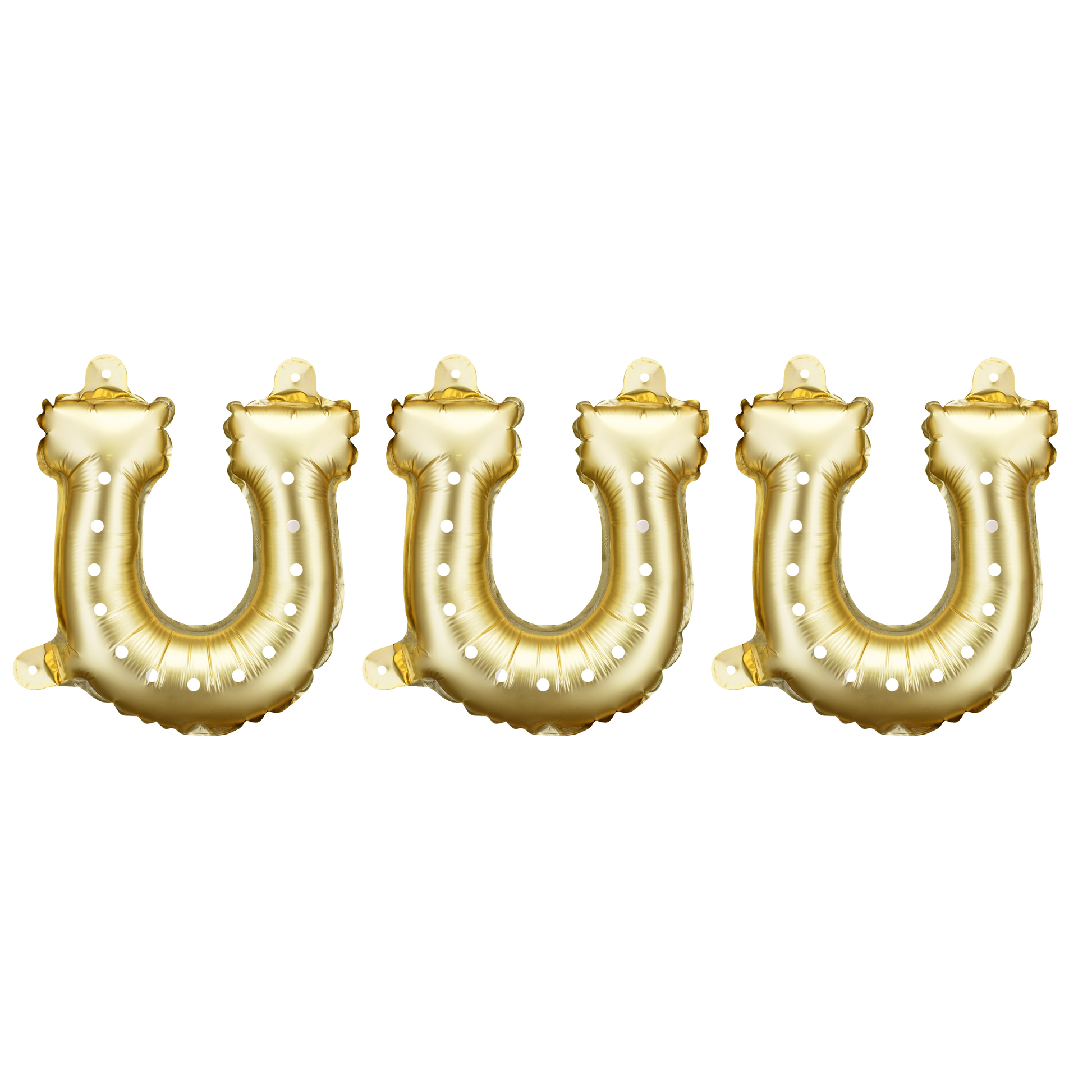Horseshoe Foil Balloon Set