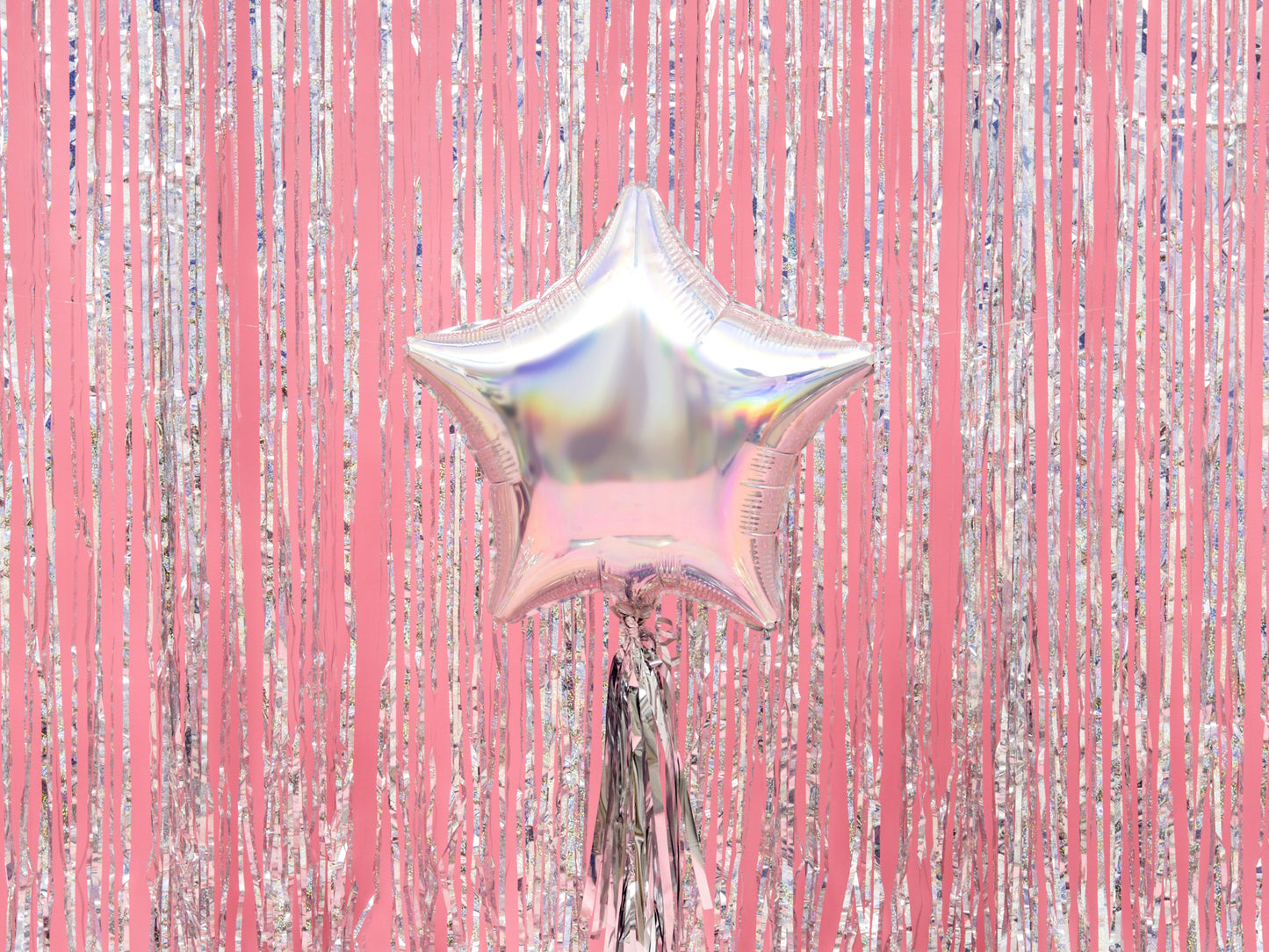 Iridescent Star Balloon