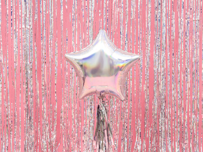 Iridescent Star Balloon