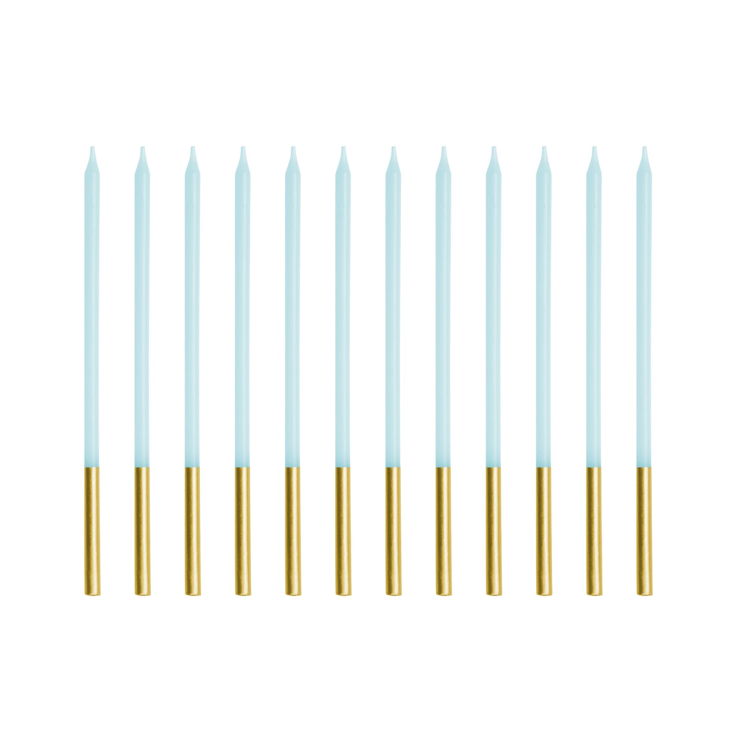 Light Blue Birthday Candles