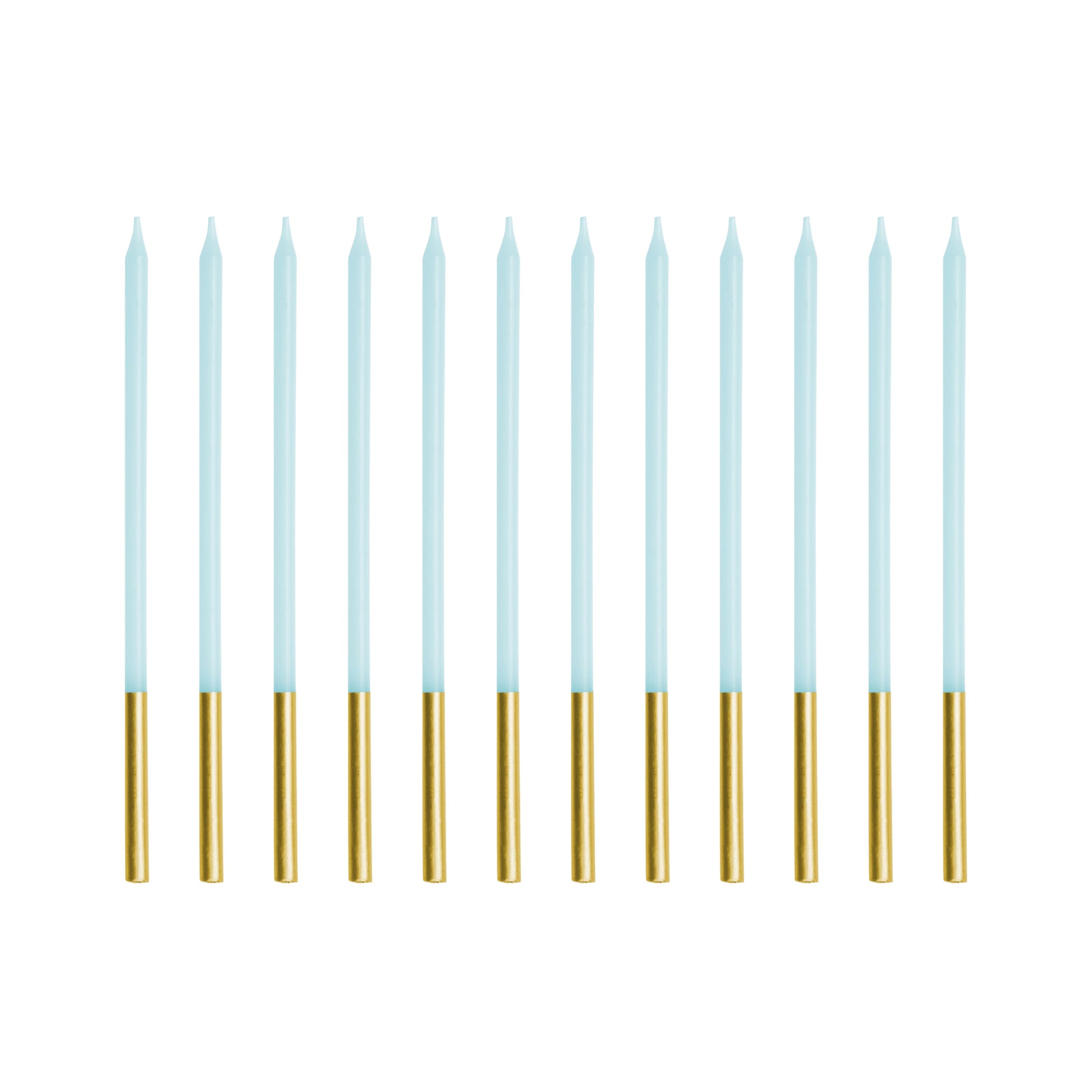 Light Blue Birthday Candles