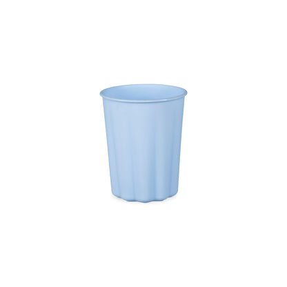 Light Blue Frill Plastic Cups