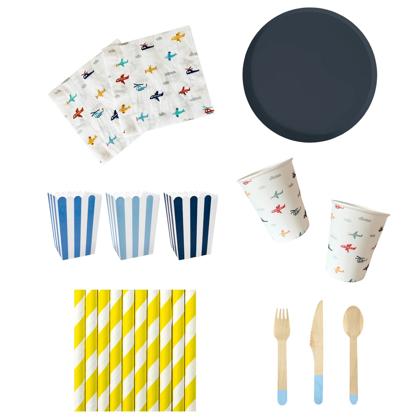 Little Aviator Tableware Set