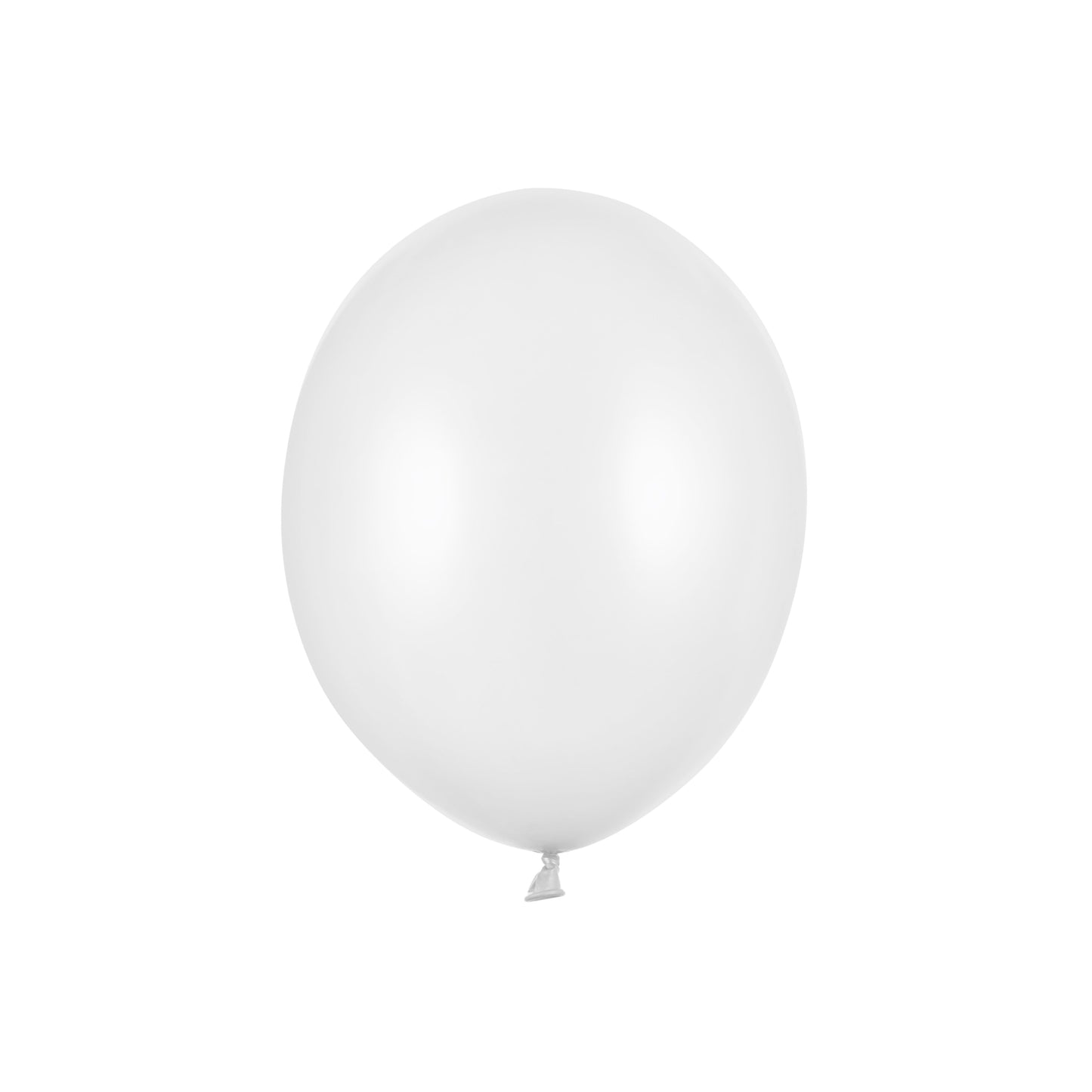Metallic Pure White Balloons_30 cm