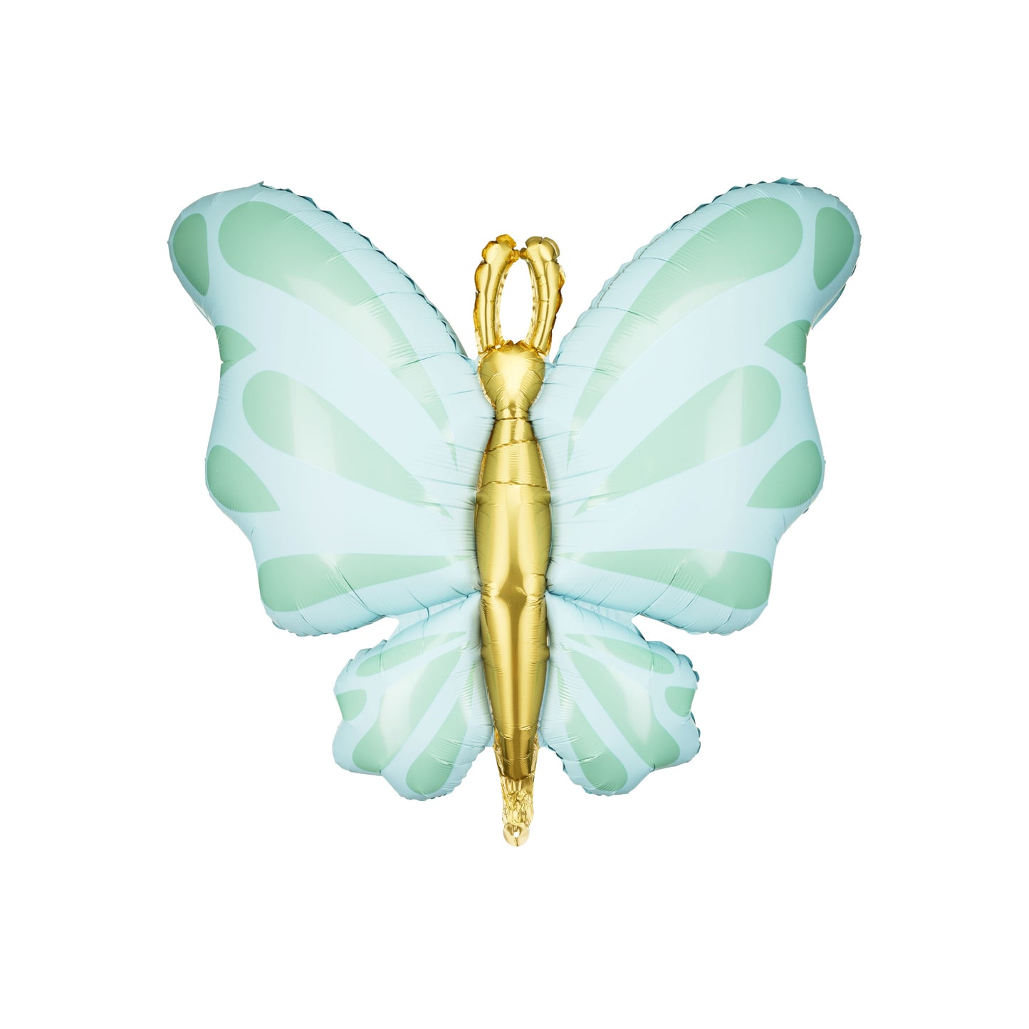 Mint Butterfly Foil Balloon