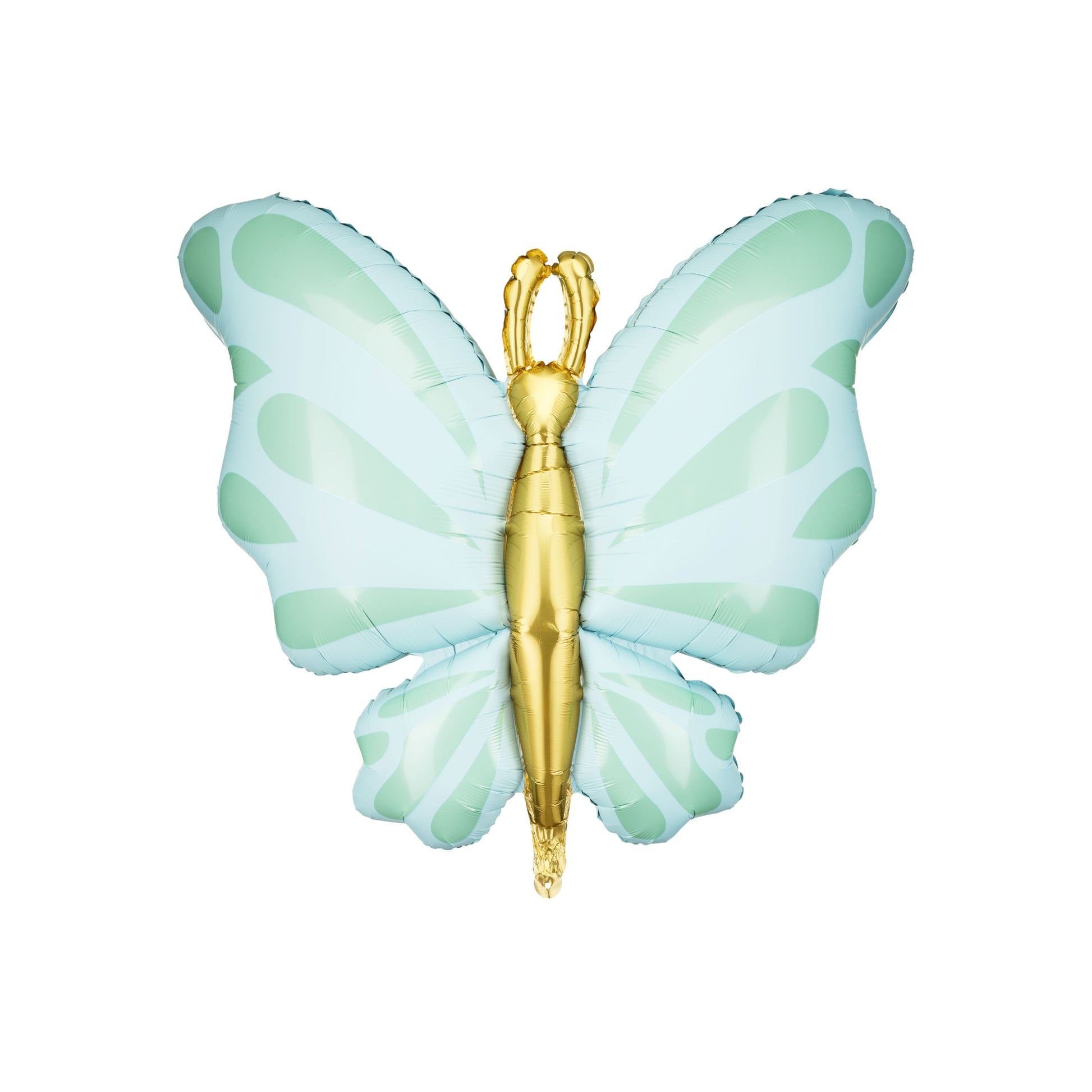 Mint Butterfly Foil Balloon