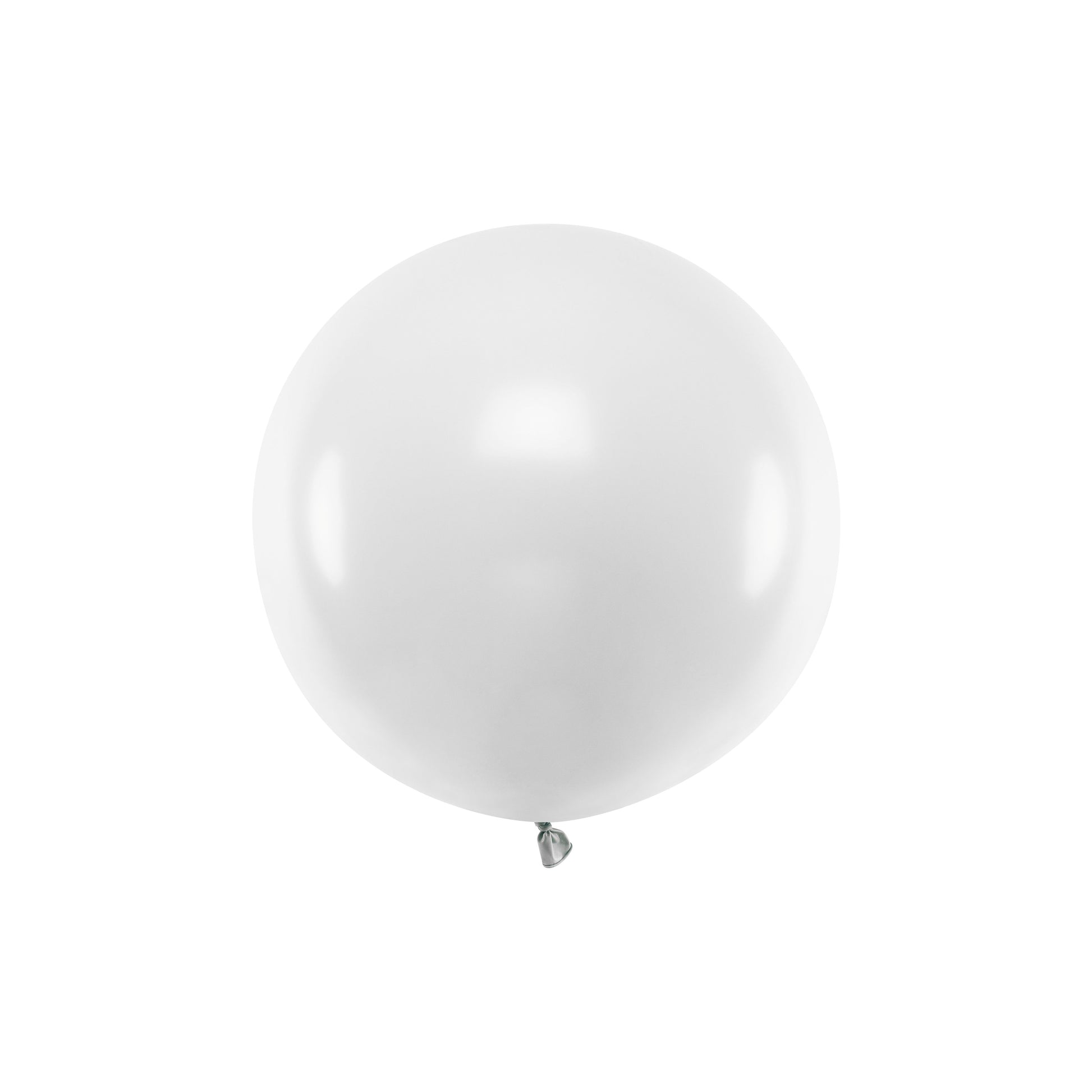 Pastel Pure White Round Balloon