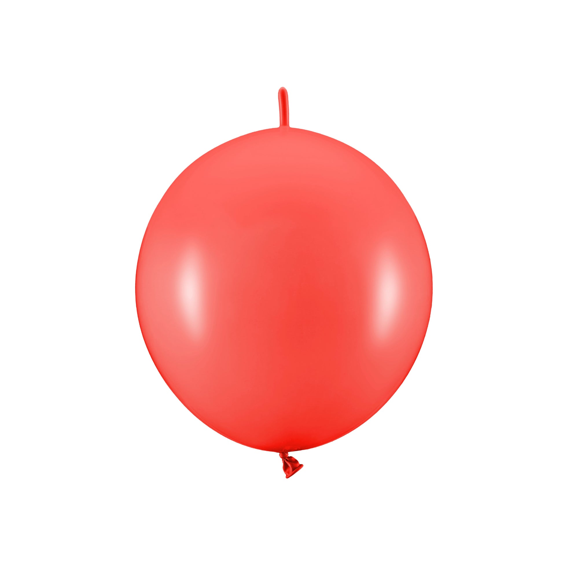 Pastel Red Linking Balloons