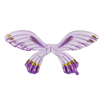 Purple Butterfly Wings Foil Balloon