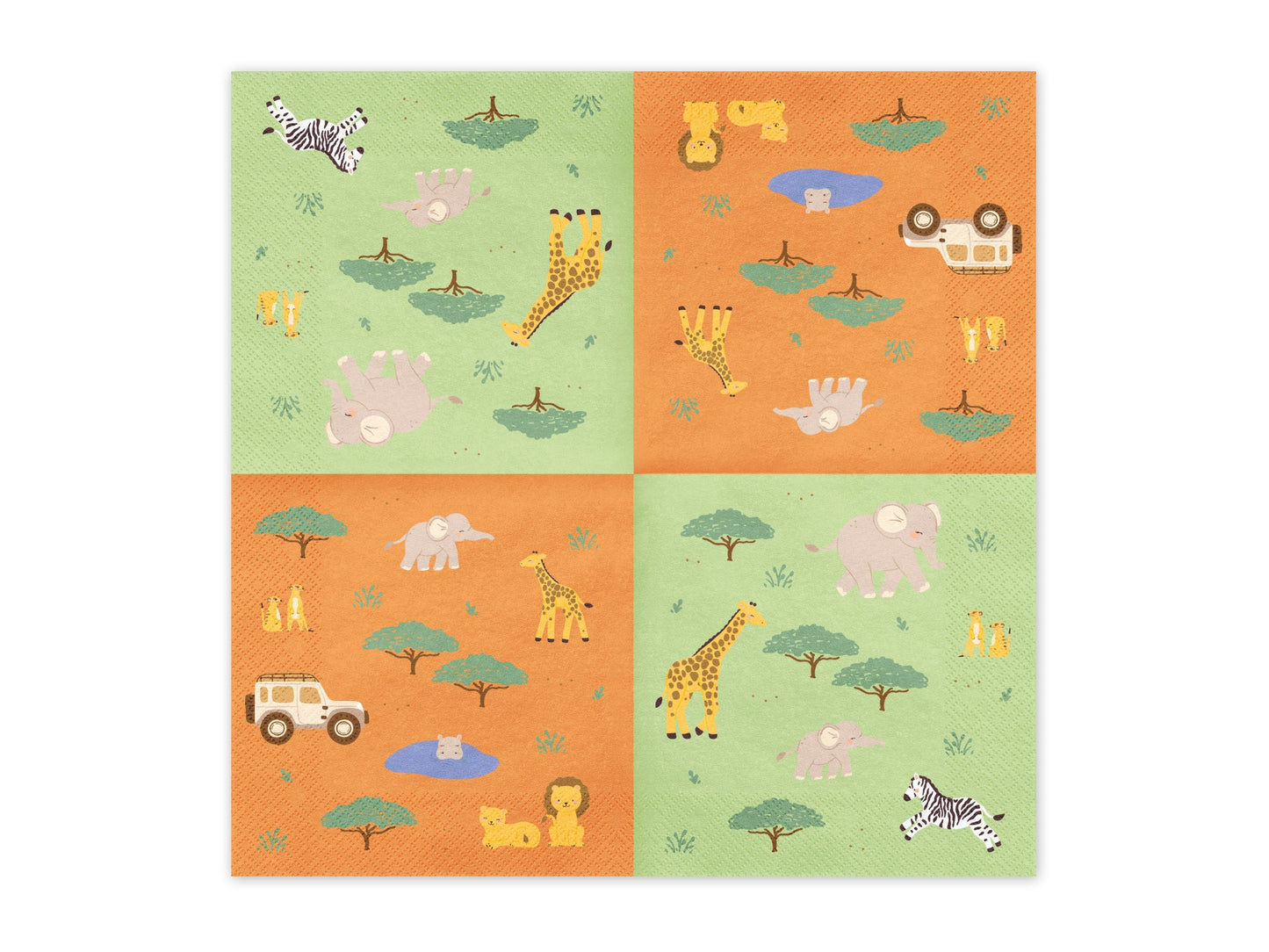 Safari Animals Napkins