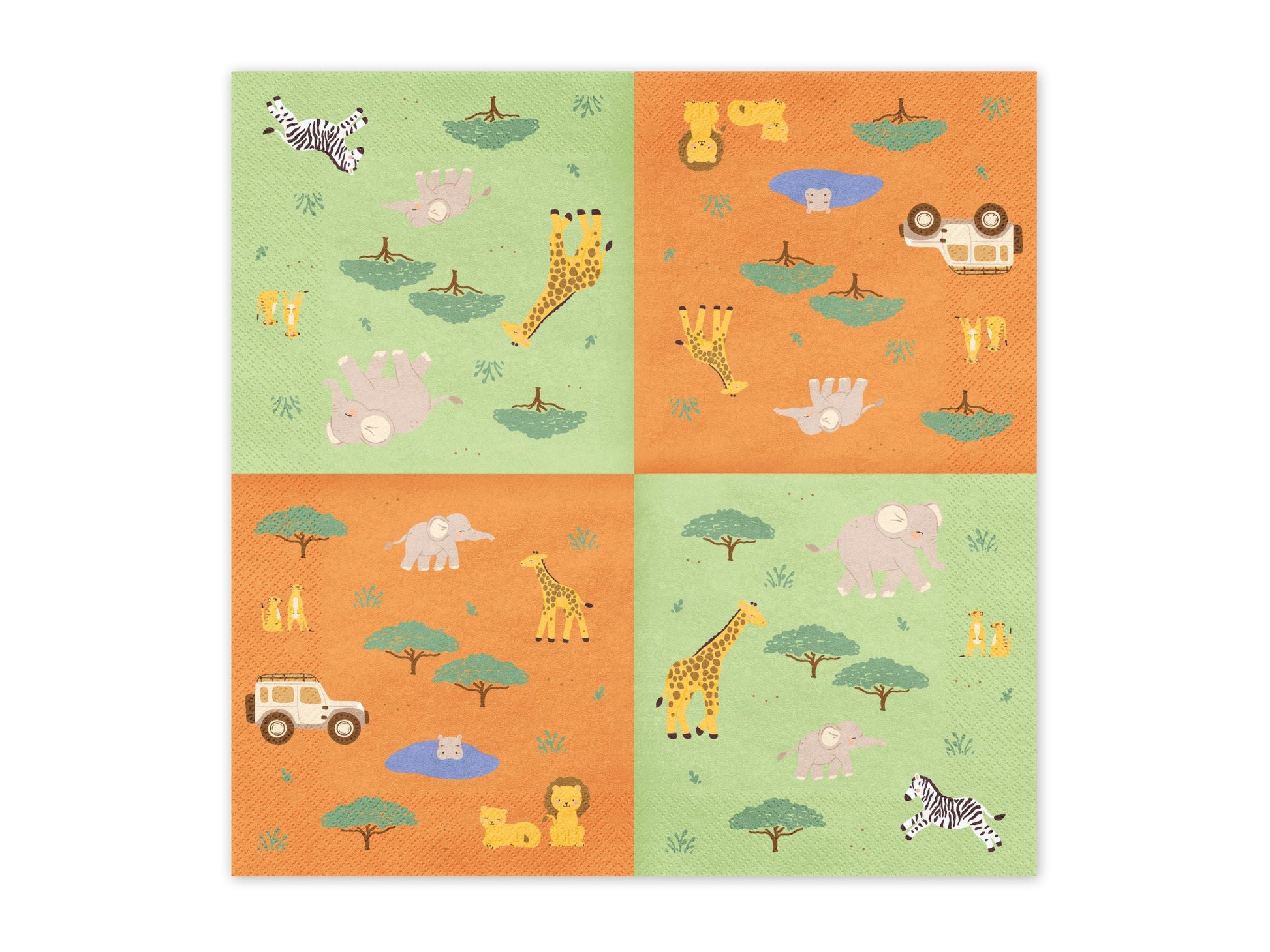 Safari Animals Napkins