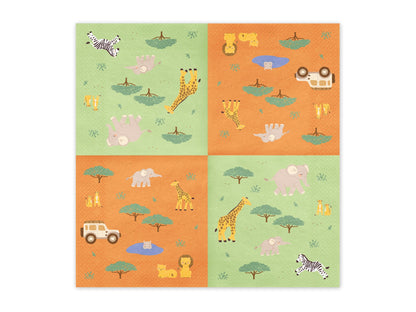 Safari Animals Napkins