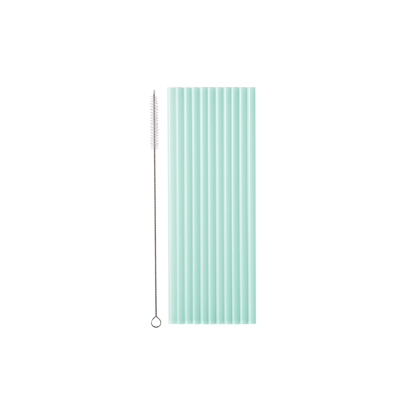 Sage Plastic Straws