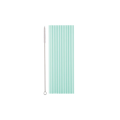 Sage Plastic Straws