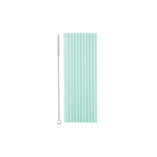 Sage Plastic Straws
