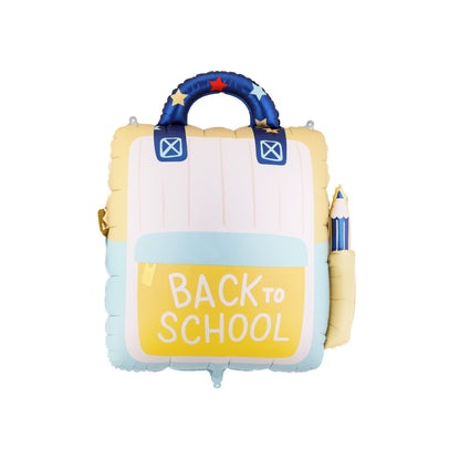School Backpack Foil Balloon