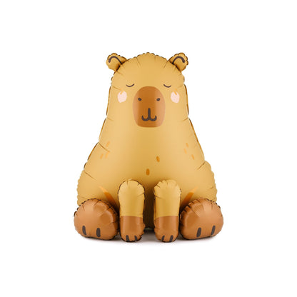Standing Capybara Foil Balloon