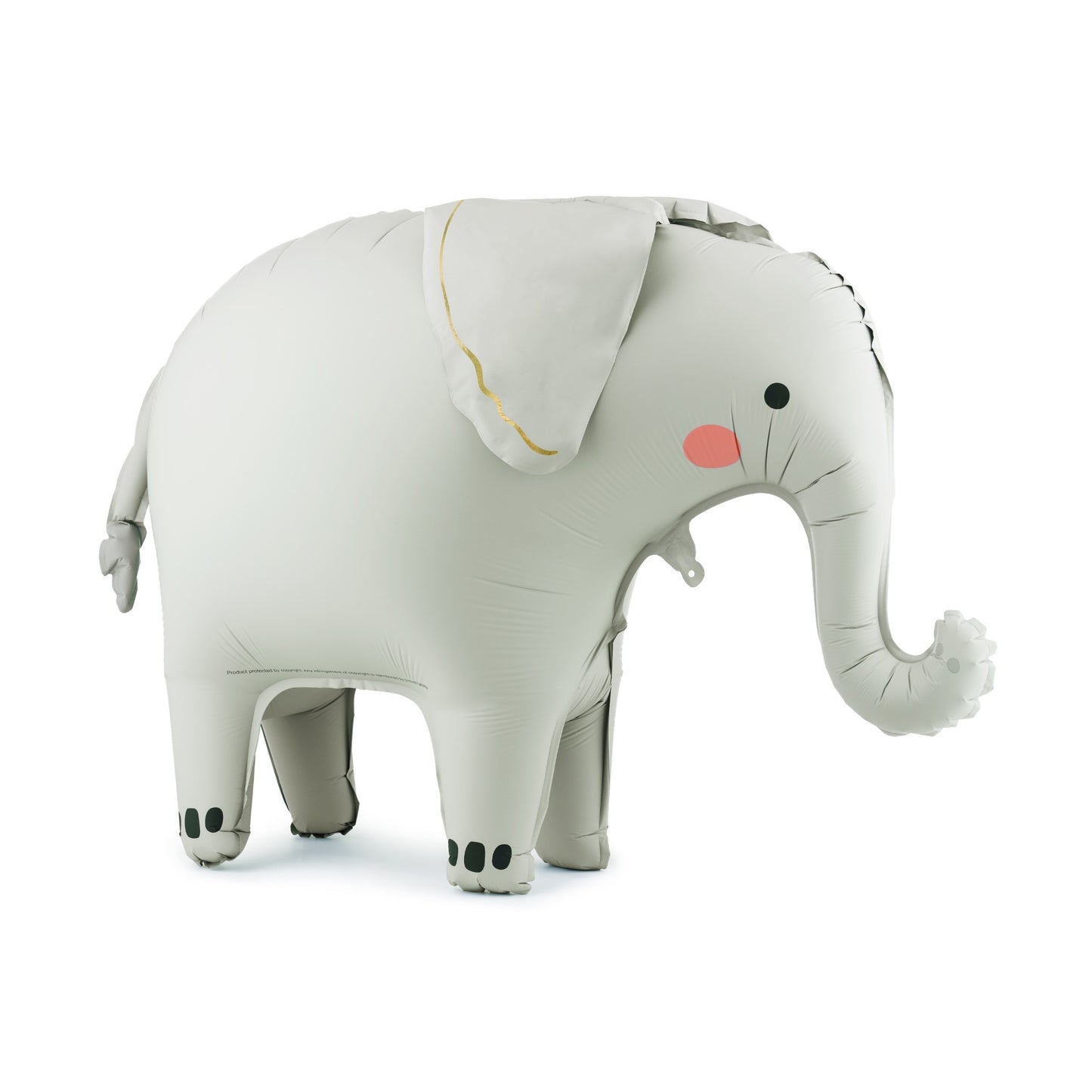 Standing Elephant Foil Balloon