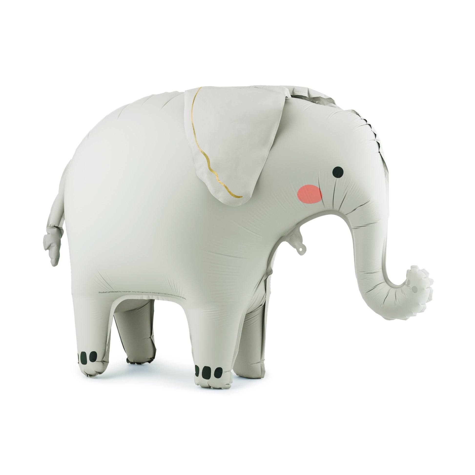 Standing Elephant Foil Balloon