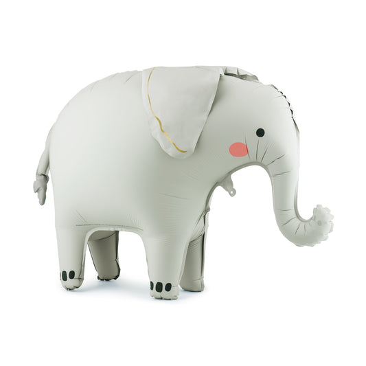 Standing Elephant Foil Balloon