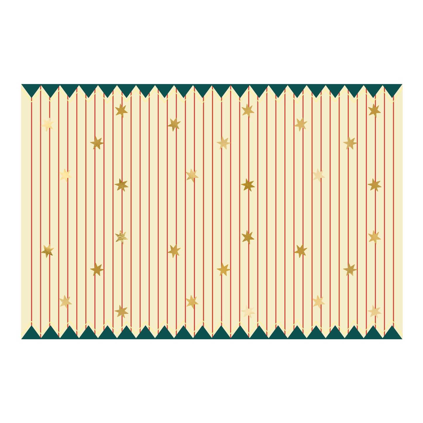 Stripes and Stars Tablecloth