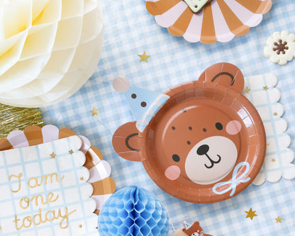 Teddy Bear Paper Plates