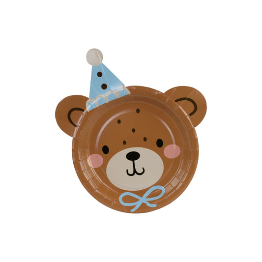 Teddy Bear Paper Plates