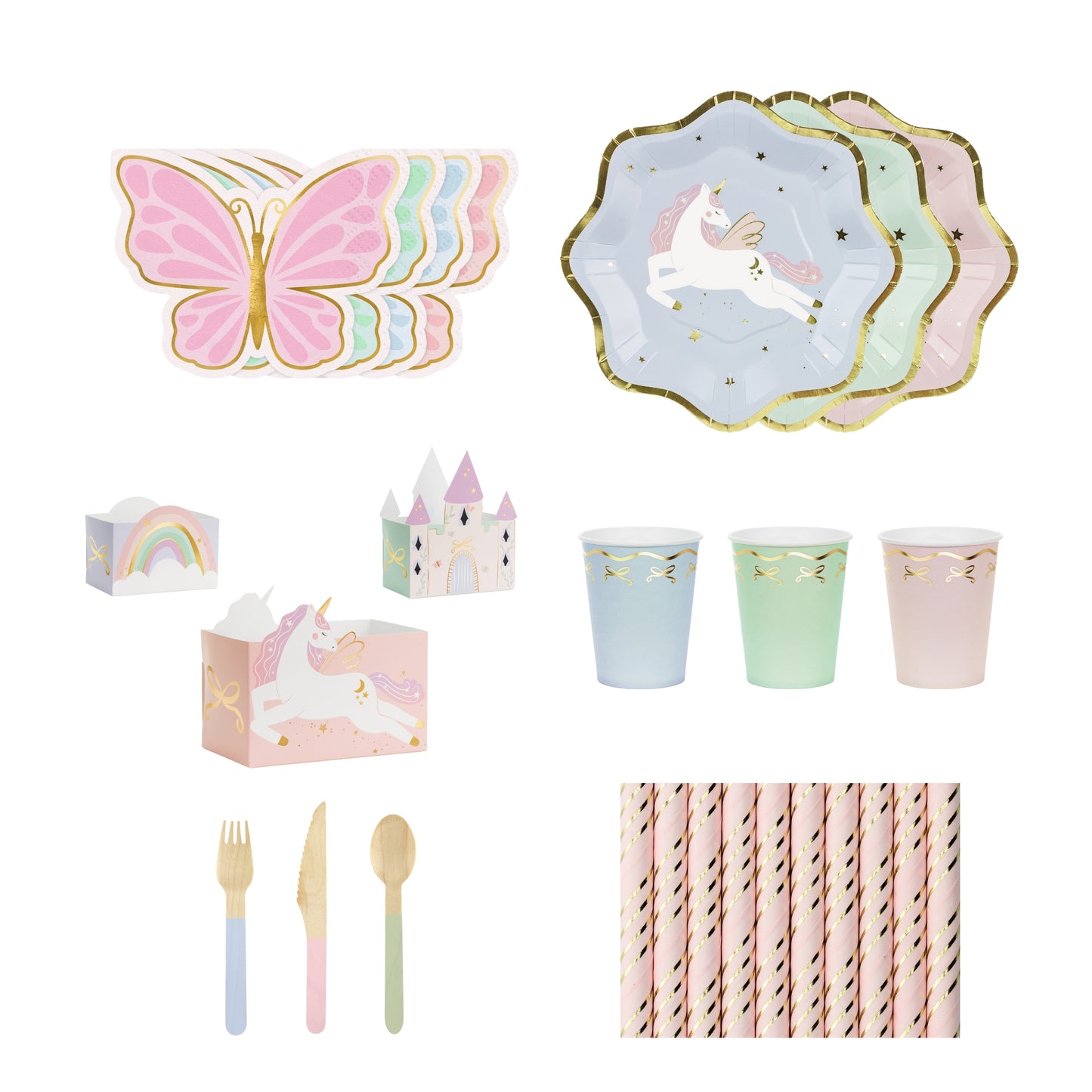 Unicorn Tableware Set