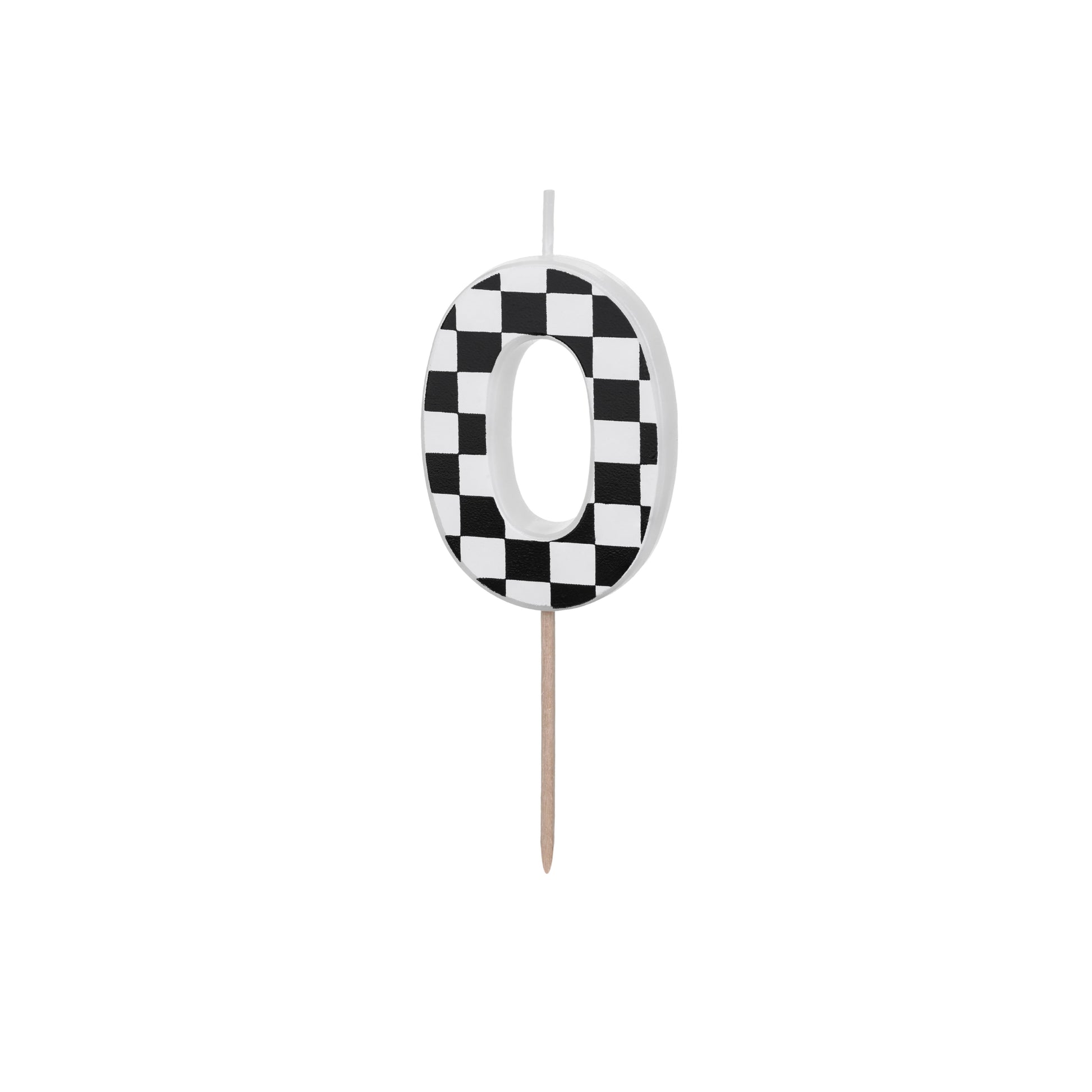 birthday-candle-0-checkered-flag-pattern