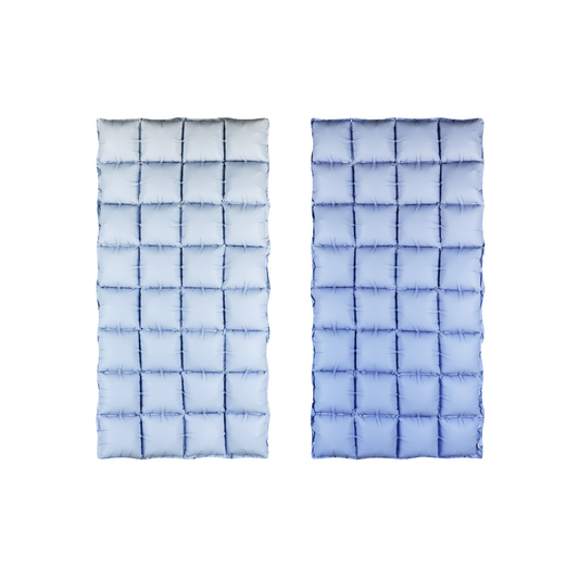 Blue Ombre Curtain Foil Balloon for kids birthday party