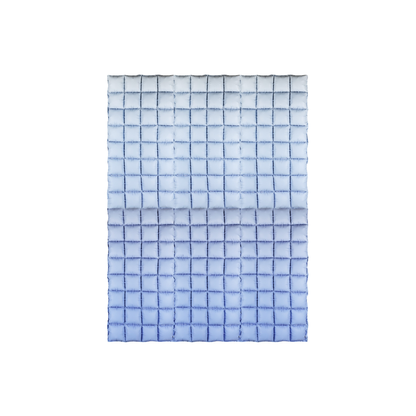 Blue Ombre Curtain Foil Balloon for kids birthday party