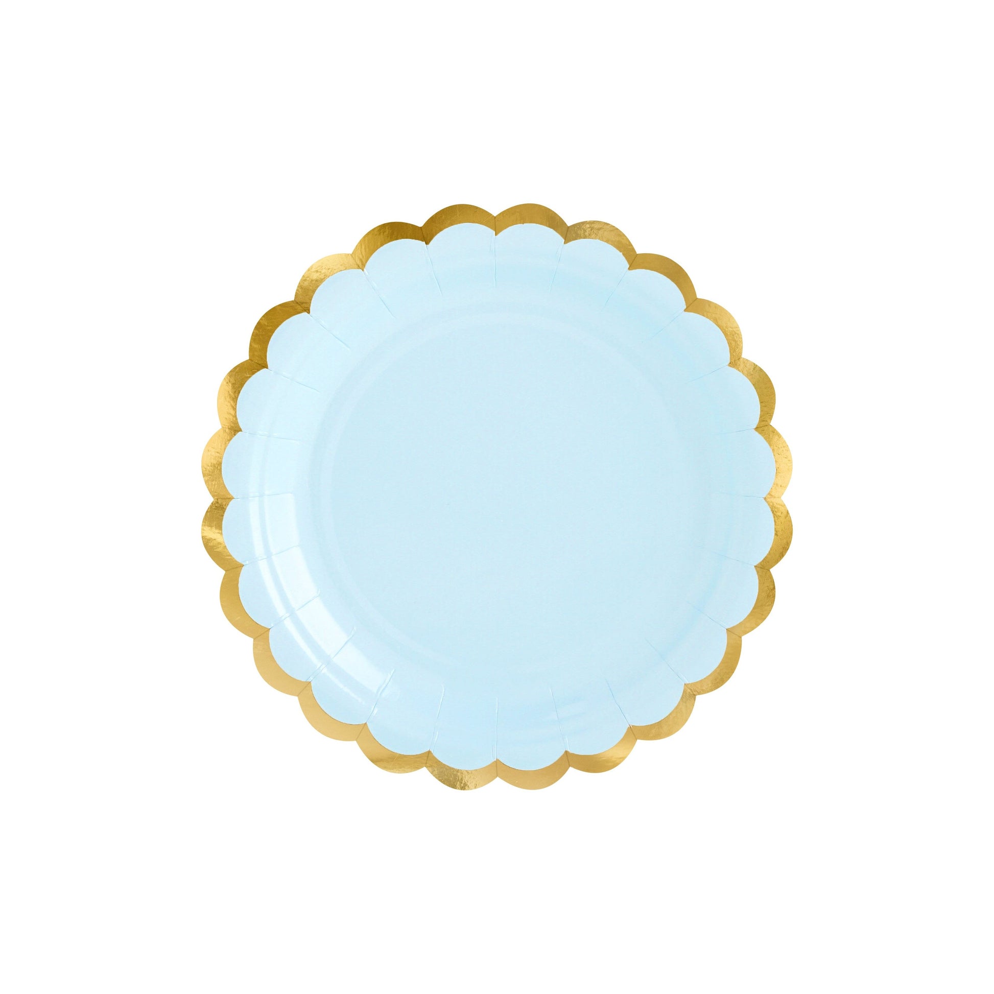 Blue Paper Plates