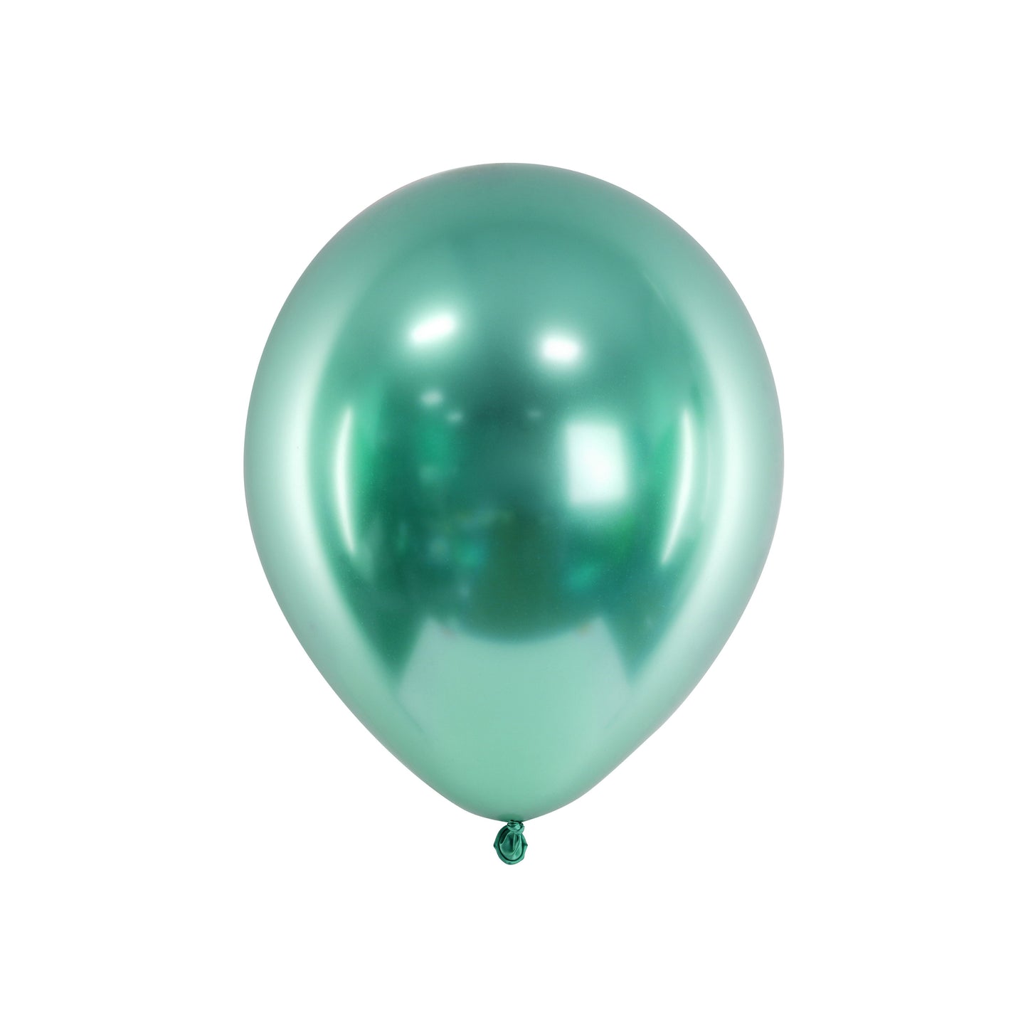 Bottle green glossy balloon for kids birthday party