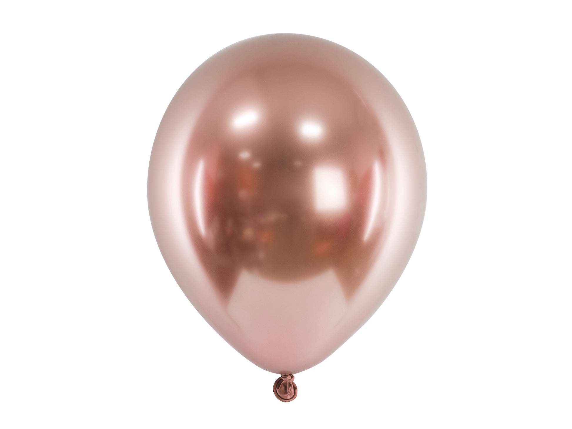 Rose gold glossy balloons for kids birthday party