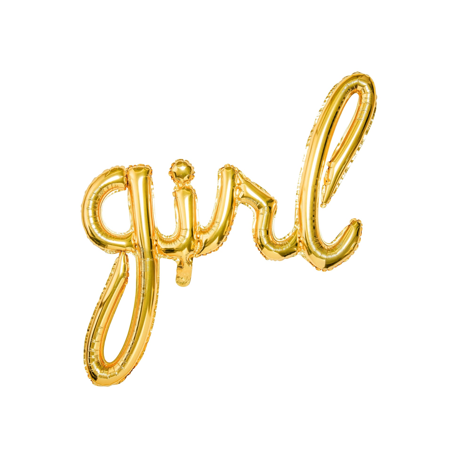 Gold Girl Foil Balloon