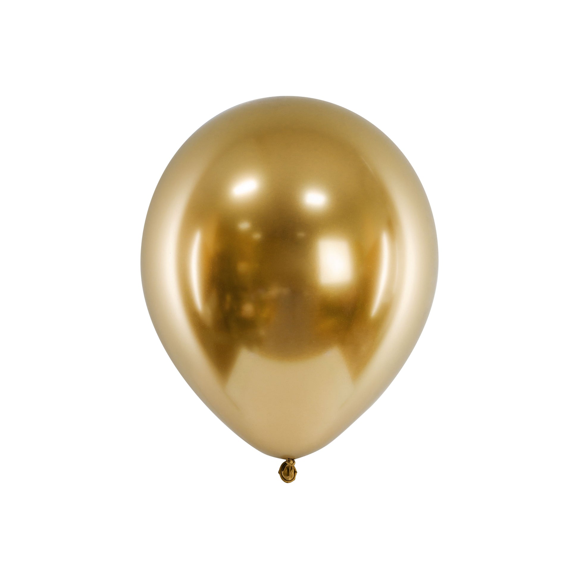 Gold glossy balloon for kids birthday party