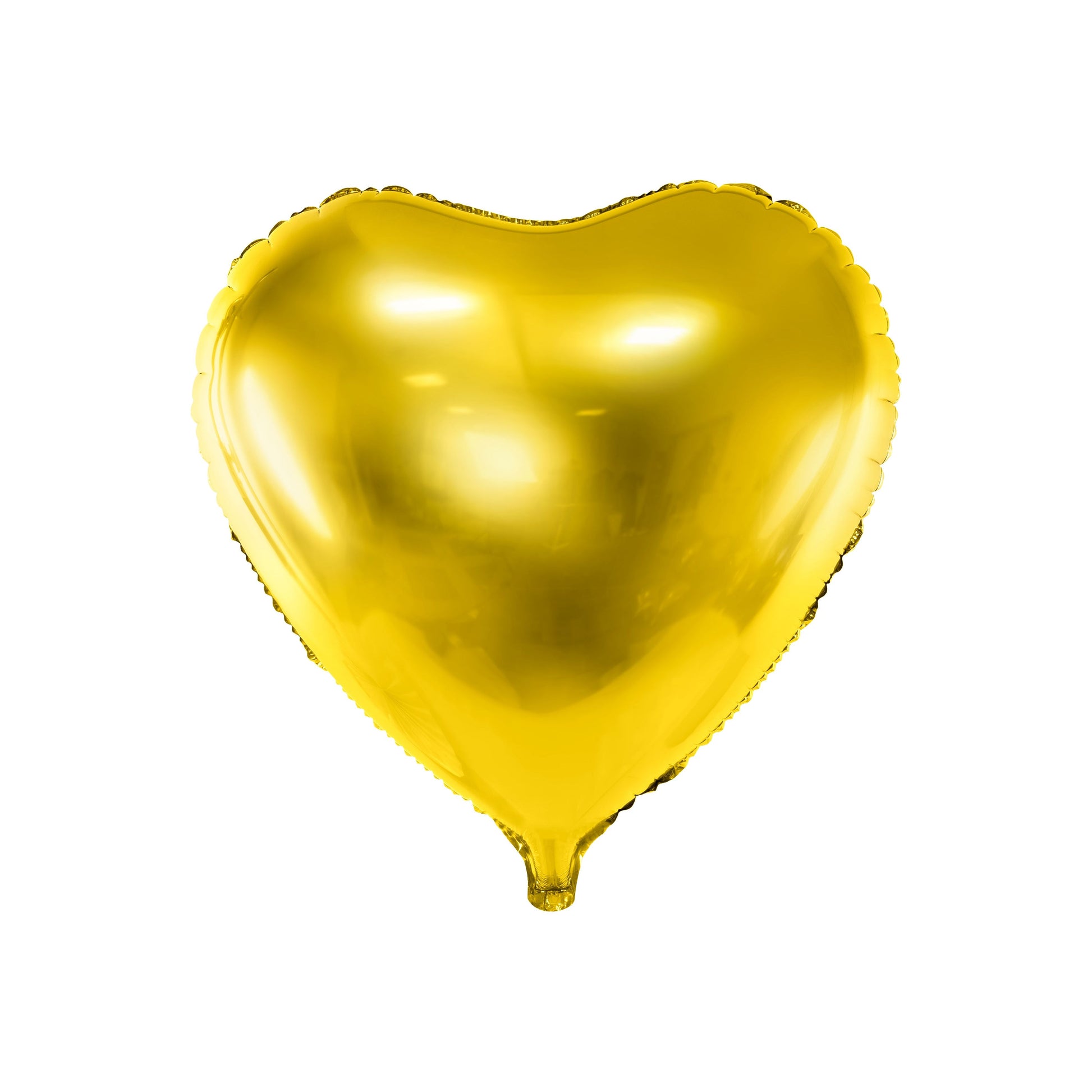 Gold Heart Balloon