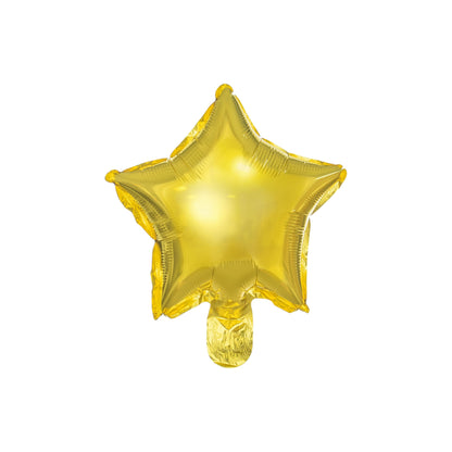 Gold Star Balloon Set